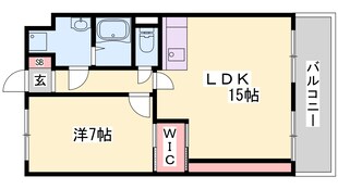 オーセント飯田の物件間取画像